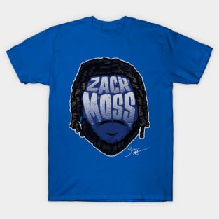 Zack Moss Indianapolis Player Silhouette T-Shirt